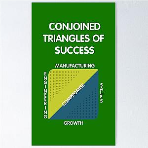 Conjoined Triangles of Success Silicon Valley Poster