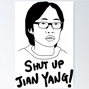 Silicon Valley - Shut Up Jian Yang Poster