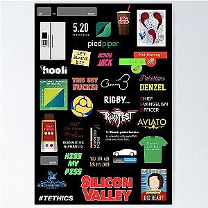 Silicon Valley - Pied Piper - Richard Hendricks Poster becomes
Silicon Valley - Pied Piper Poster
