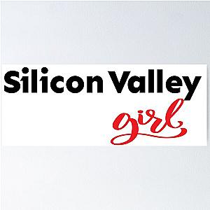 Silicon Valley Girl Startup Poster