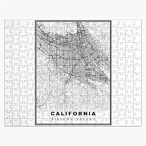Silicon Valley Map Jigsaw
