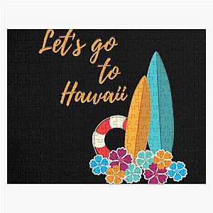 Let's go to Hawaii Silicon Valley Quote Jigsaw Puzzle