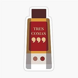 Tres Comas Pied Piper Silicon Valley Sticker
