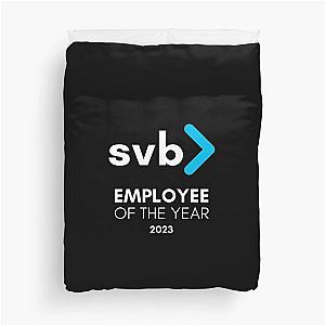 Employee of the Year - SVB - Silicon Valley Bank 2023 Bankruptcy Meme Duvet Cover