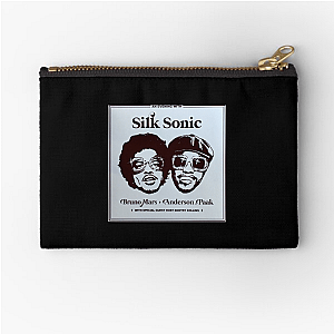 Silk Sonic Merchandise Silk Sonic Zipper Pouches