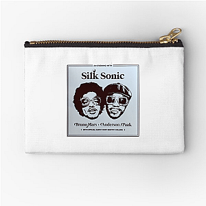 Silk Sonic Merchandise Silk Sonic Zipper Pouches