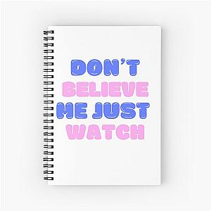 Bruno Mars Spiral Notebook