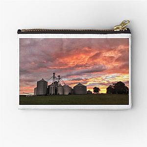 Sunset behind the Grain Silo Pouch