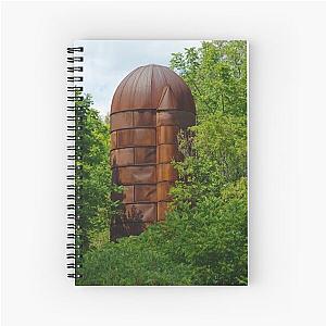 Rusty Spiral Notebook