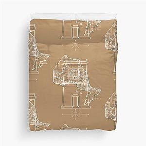 Toronto - Silverstein Duvet Cover