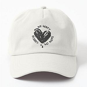My Heart Bleeds Silverstein No More Broken Heart Typography Dad Hat