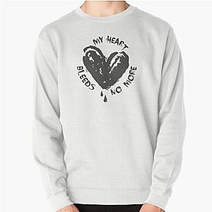 My Heart Bleeds Silverstein No More Broken Heart Typography Pullover Sweatshirt