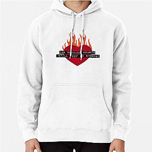 Silverstein Burning Hearts Pullover Hoodie