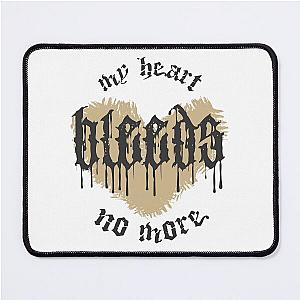 My Heart Bleeds Silverstein No More Broken Heart Typography Mouse Pad