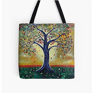 The Giving Tree Dedicated to Shel Silverstein All Over Print Tote Bag