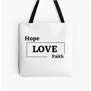 Anything can happen, child. Anything can be. Shel Silverstein Blk and White Tote Bag