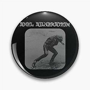 Shel Silverstein Death Metal Pin
