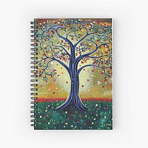The Giving Tree Dedicated to Shel Silverstein Spiral Notebook