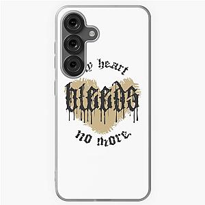 My Heart Bleeds No More Broken Heart Typography Soft Case