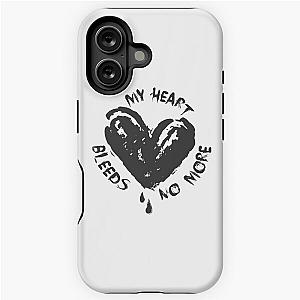 My Heart Bleeds Silverstein No More Broken Heart Typography iPhone Tough Case