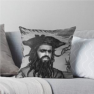 Shel Silverstein as Blackbeard Throw Pillow
