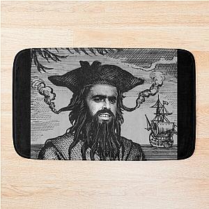 Shel Silverstein As Blackbeard Bath Mat