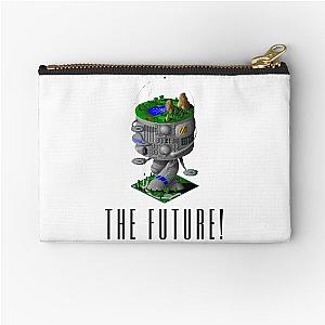 Simcity 2000 - Arcology "The Future" - Maxis City Builder Simulation Retro PC Gamer Design Zipper Pouch