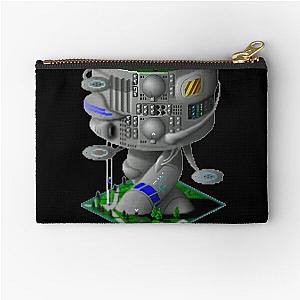 Simcity 2000 - Arcology The Future - Maxis City Builder Simulation Retro Pc Gamer Design Zipper Pouch