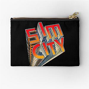 Simcity 16 bit logo Zipper Pouch