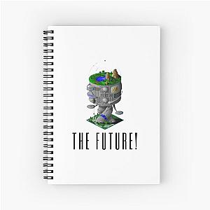 Simcity 2000 - Arcology "The Future" - Maxis City Builder Simulation Retro PC Gamer Design Spiral Notebook