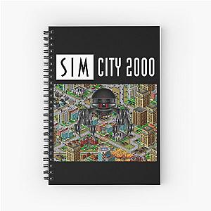 SimCity 2000 Monster Logo Spiral Notebook