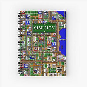 SimCity 1 Sim City Zoom - HD Spiral Notebook