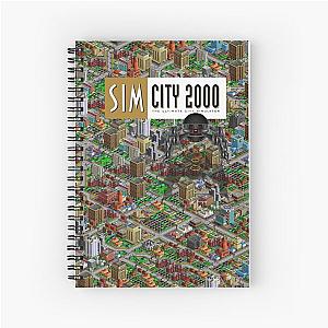 SimCity 2000 Sim City Zoom - HD Spiral Notebook