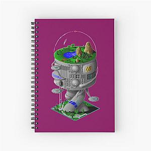 Simcity 2000 - Arcology Building - Maxis City Builder Simulation Retro PC Gamer DesignT-Shi Spiral Notebook