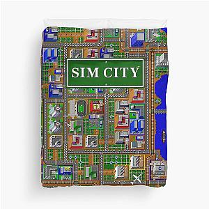 SimCity 1 Sim City Zoom - HD Duvet Cover