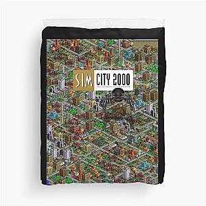 SimCity 2000 Sim City Zoom - HD Duvet Cover