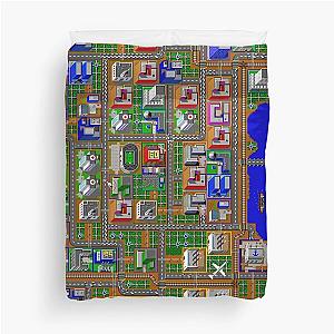 SimCity 1 No logo Sim City Zoom - HD Duvet Cover