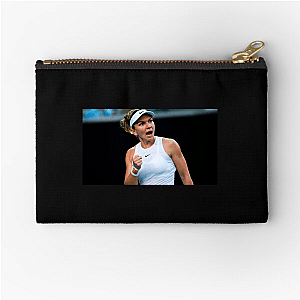 Halep Handles It Simona Halep Zipper Pouches