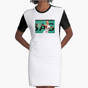 Halep Hustles, Halep Wins Simona Halep Dresses