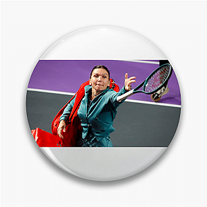 Halep: No Ball Missed Simona Halep Pins
