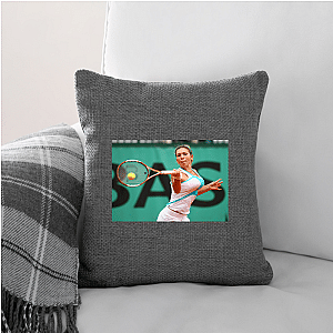 Halep Hustles, Halep Wins Simona Halep Pillows Cover