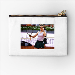 Simona Never Settles Simona Halep Zipper Pouches