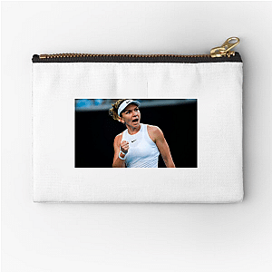 Halep Handles It Simona Halep Zipper Pouches