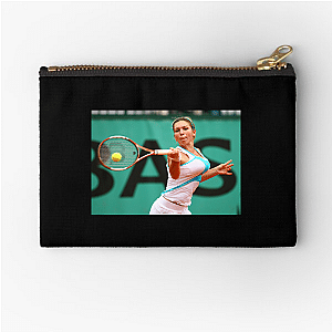 Halep Hustles, Halep Wins Simona Halep Zipper Pouches