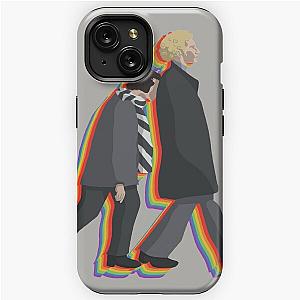 Simon & Garfunkel Vintage Rainbow iPhone Tough Case