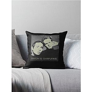 Love Funny Man Simon And Garfunkel Classic Folk Rock Tshirt Design Gifts For Everyone Throw Pillow