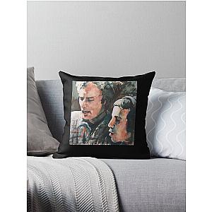 Birthday Gift Simon And Garfunkel Long Retro Wave Throw Pillow