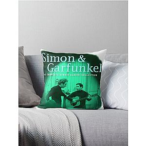 Simon and Garfunkel - Evergreen Rock Throw Pillow