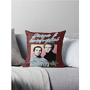 A Celebration Of Biffy Clyro Endings Simon And Garfunkel Retro Aesthetic Design Music Throw Pillow