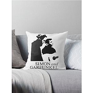 of Simon & Garfunkel Throw Pillow